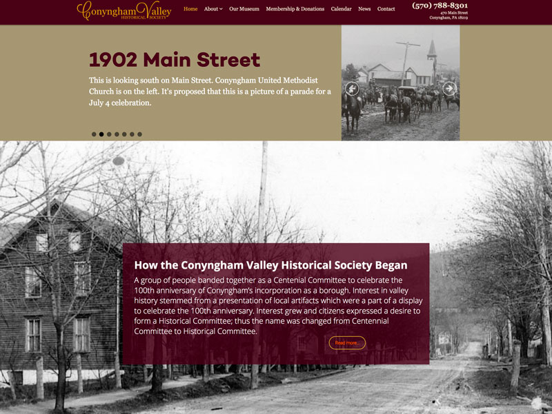 ConynghamHistoricalSocietywebsite